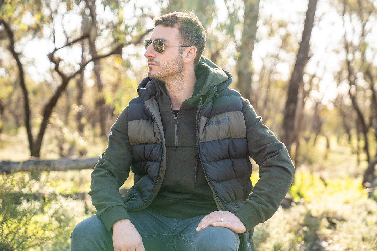 Lotus Caravans Puffer Vest - Mens