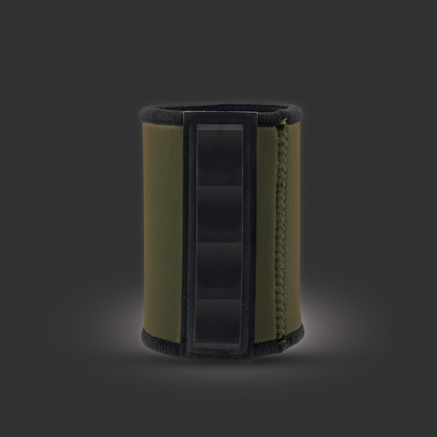 Lotus Caravans Grip Strip Stubby Cooler - Olive