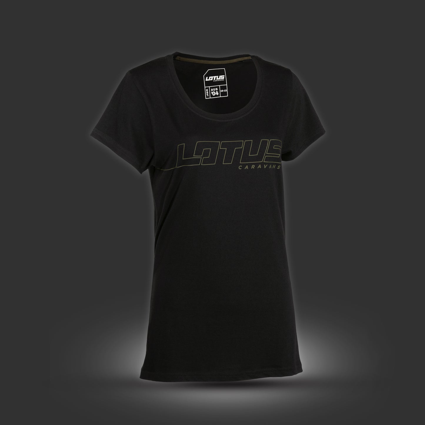 Lotus Caravans Adventure Tee - BLACK - Womens