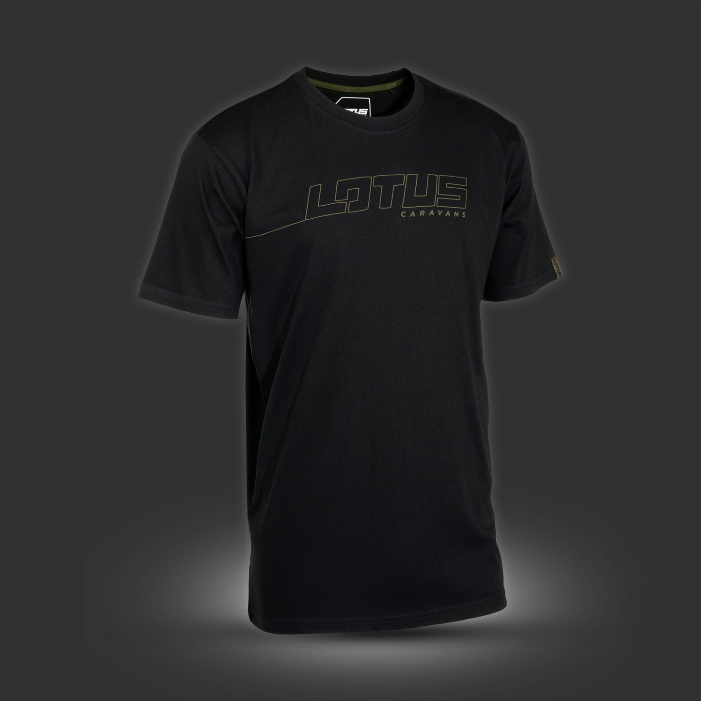 Lotus Caravans Adventure Tee - BLACK - Mens