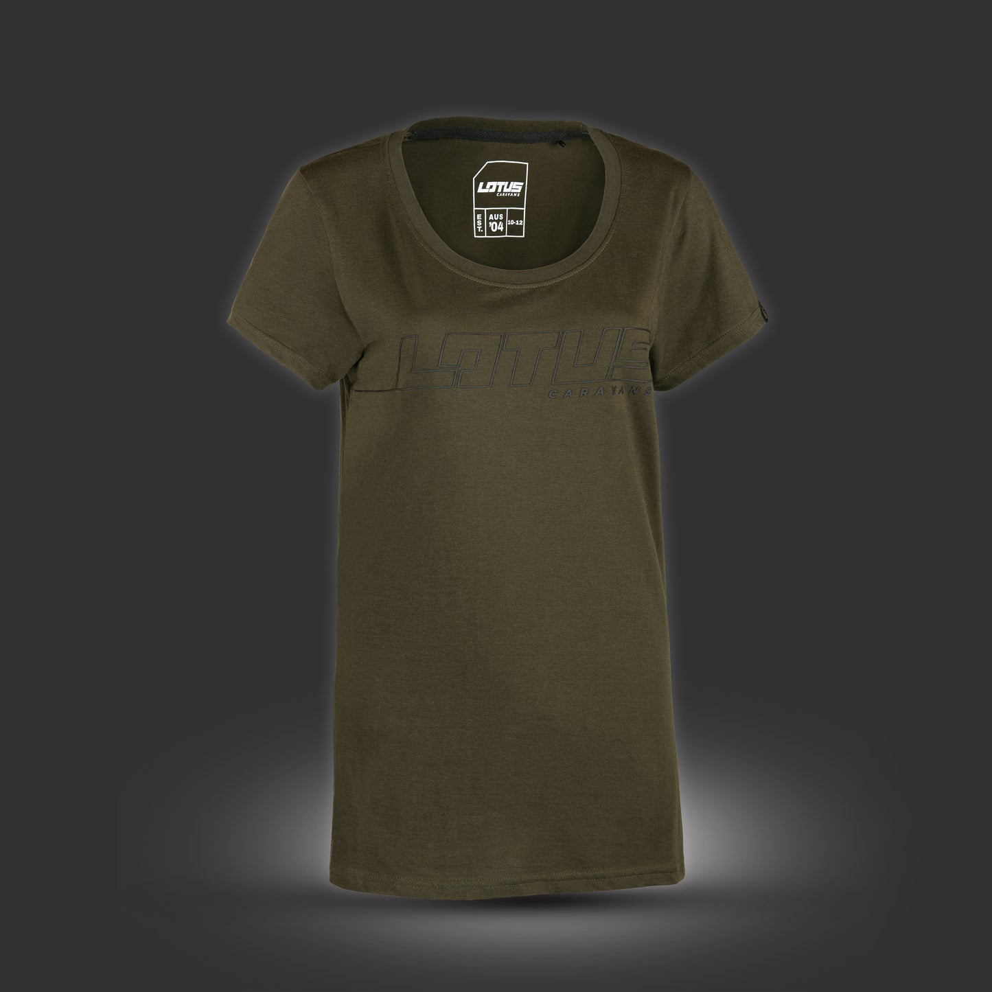 Lotus Caravans Adventure Tee - OLIVE - Womens